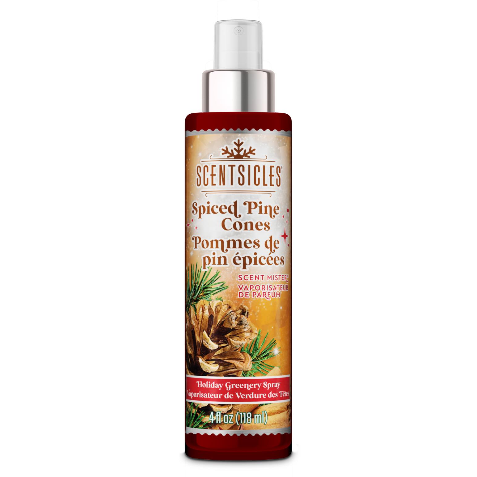 Vivendi Scentsicle Mister Spray, 110ml - Spiced Pine Cones
